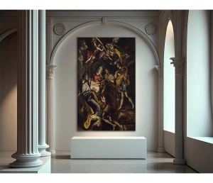 El Greco - Klaňanie sa pastierom - The Adoration of the Shepherds - reprodukcia