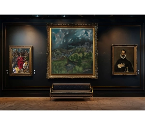 El Greco - Výhľad na Toledo - View of Toledo - reprodukcia