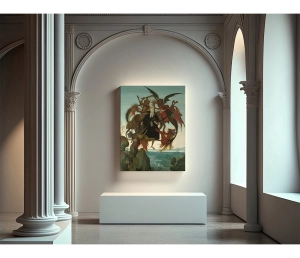 Michelangelo Buonarroti - Umučenie svätého Antona - The Torment of Saint Anthony - reprodukcia