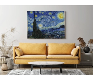 Vincent van Gogh - Hviezdna noc - Starry night - reprodukcia