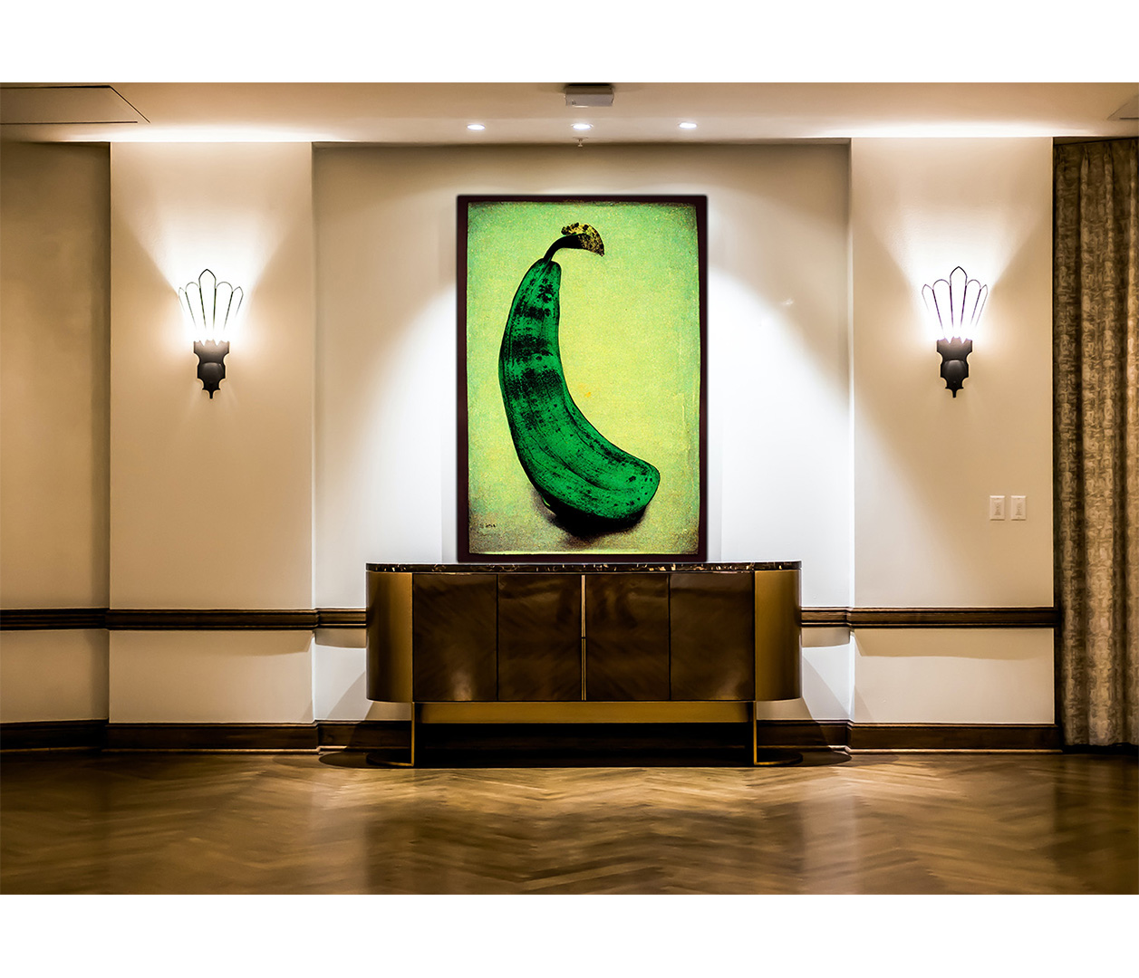 Banán - abstrakcia
