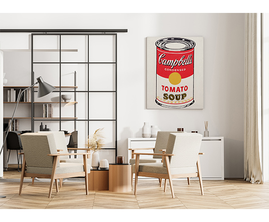 Campbell Tomato Soup - Andy Warhol - reprodukcia