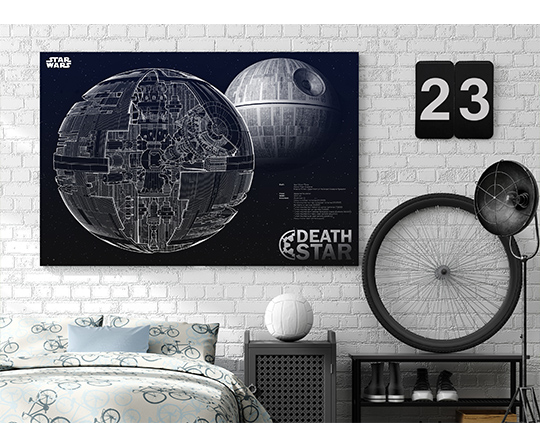 Hviezda Smrti (Death Star) - DS-1 - blueprint
