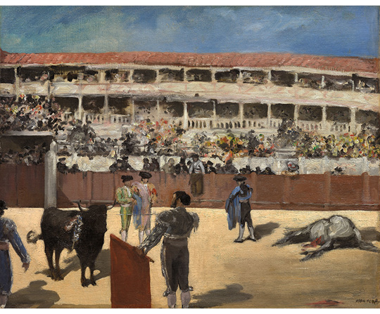 Édouard Manet - Býčí zápas - Bullfight - reprodukcia