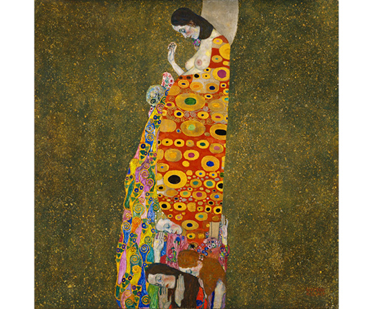 Gustav Klimt - Nádej II - Hope II - reprodukcia