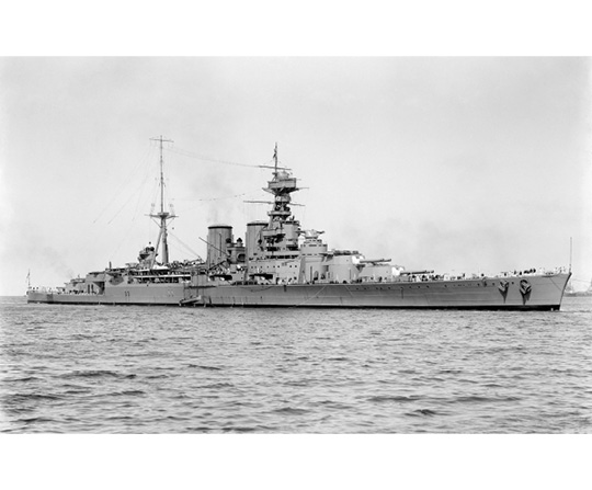 HMS Hood 1924