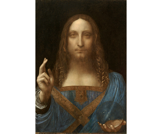 Leonardo da Vinci - Salvator Mundi - reprodukcia