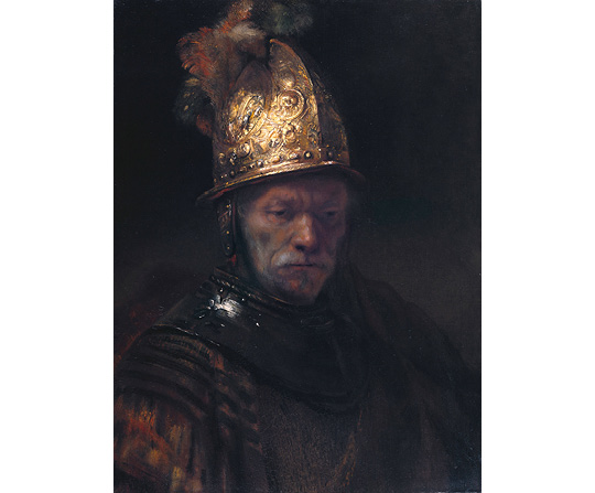 Rembrandt van Rijn - Muž so zlatou helmou - The Man with the Golden Helmet - reprodukcia