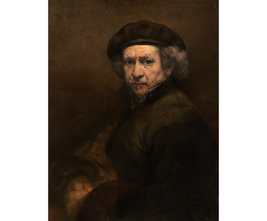 Rembrandt van Rijn - Autoportrét - Self-Portrait - reprodukcia