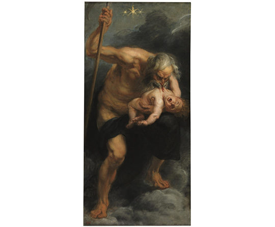 Peter Paul Rubens - Saturn - reprodukcia