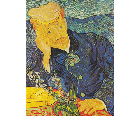 Vincent van Gogh - Portrét doktora Gacheta - Portrait of Dr. Gachet - reprodukcia